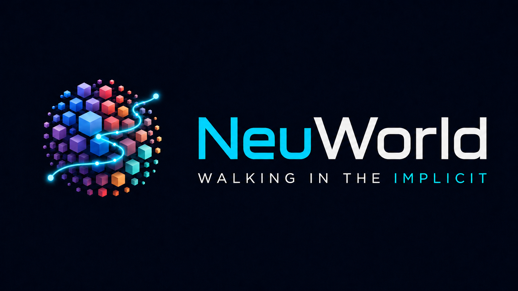 NeuWorld logo on dark background